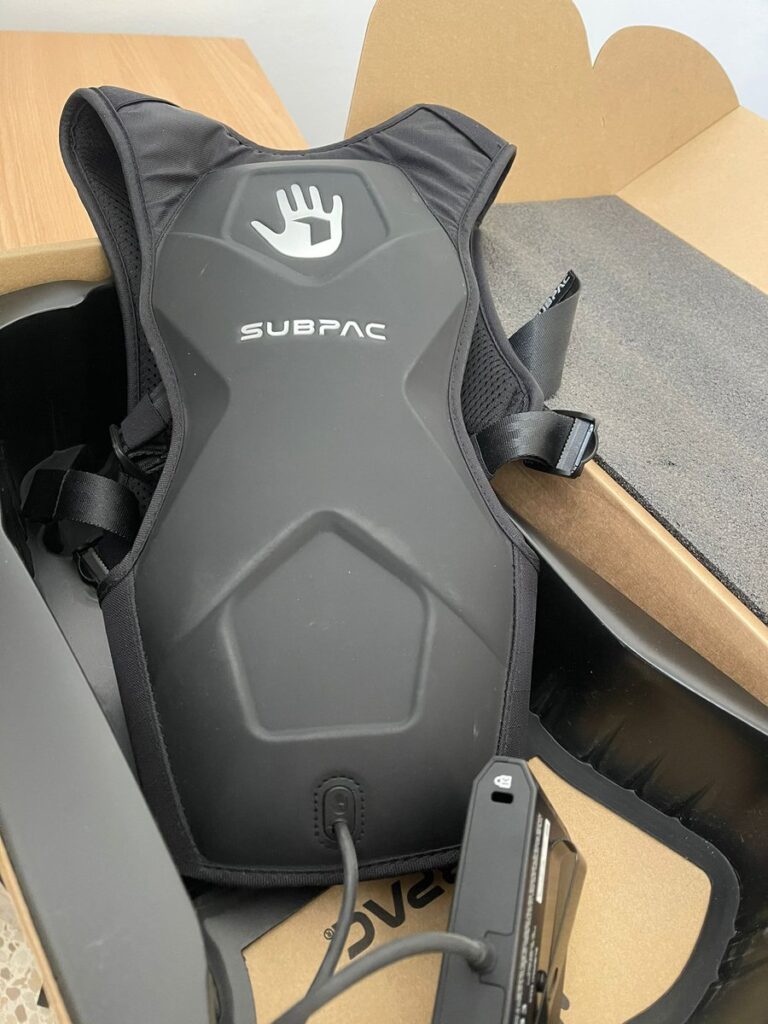 subpac mochila vibratoria