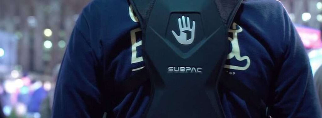 subpac mochila vibratoria