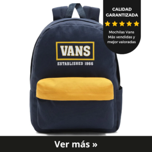 Mochila Vans Old Skool Azul y Mostaza