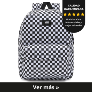 mochila vans cuadriculas