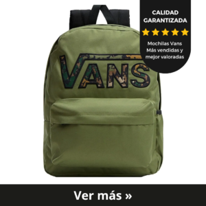 mochila vans verde militar