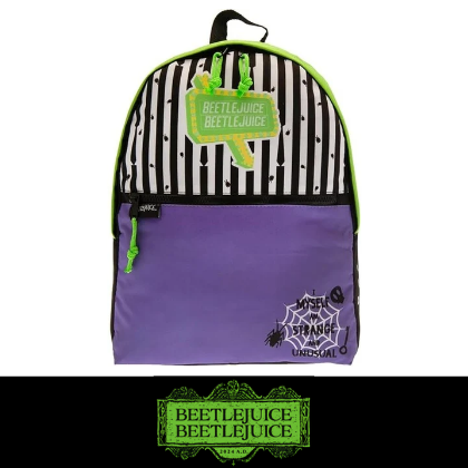 Beetlejuice- Mochila 40cm Merchadising, Color Green, única (Blue Sky Studios UTTA10690_1)