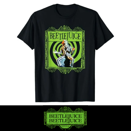 Beetlejuice Swirl Camiseta