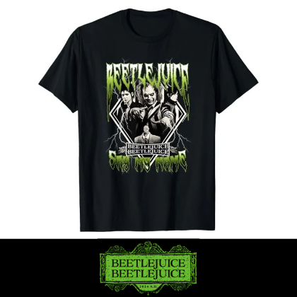 Beetlejuice Group Band Camiseta